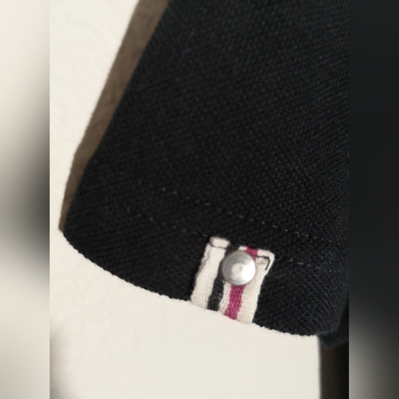 NWT Preppy & Chic Black Polo Tee - Picture 6 of 11